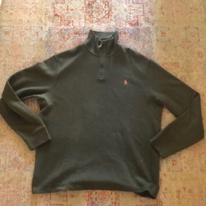 Polo pullover zip up size XL